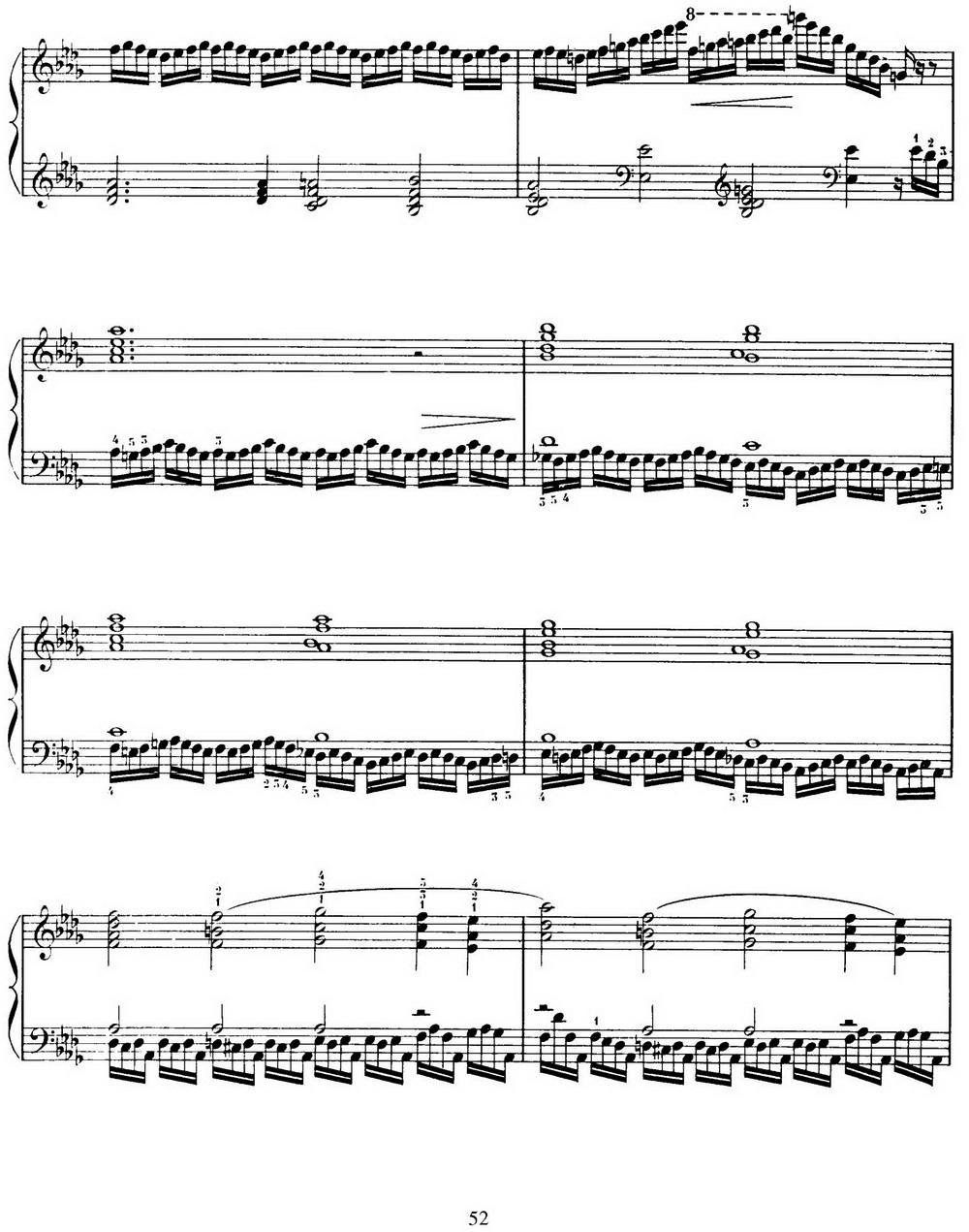 15 Etudes de Virtuosité Op.72 No.12（十五首钢琴练习曲之十二）钢琴曲谱（图3）