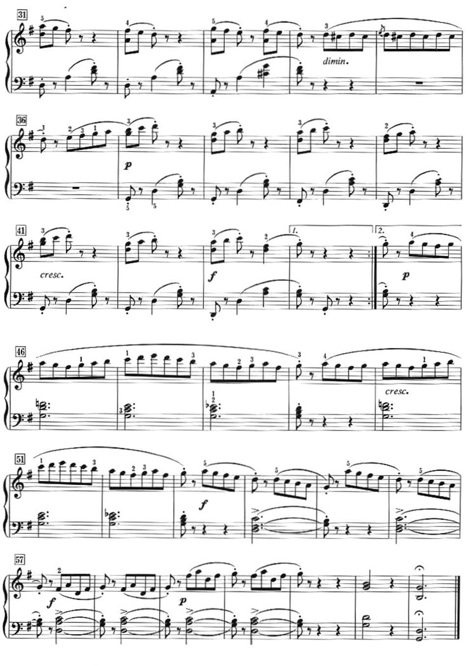 50首莱蒙钢琴练习曲 作品37（NO.13）钢琴曲谱（图2）