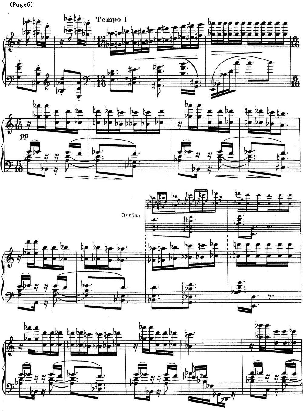 斯克里亚宾3首钢琴练习曲 Op65（No.1）钢琴曲谱（图5）