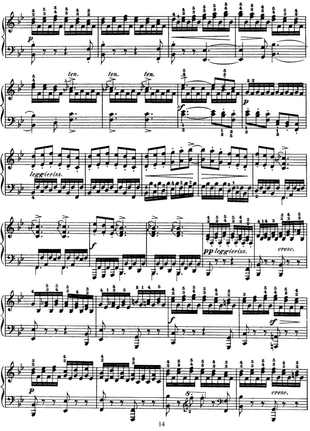 50首车尔尼Op.740钢琴手指灵巧技术练习曲（NO.4）钢琴曲谱（图3）