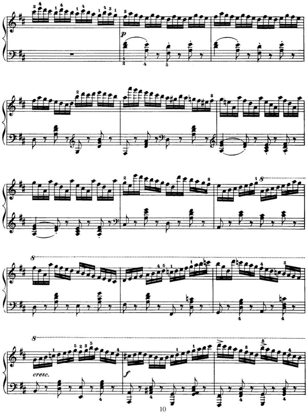 50首车尔尼Op.740钢琴手指灵巧技术练习曲（NO.3）钢琴曲谱（图3）