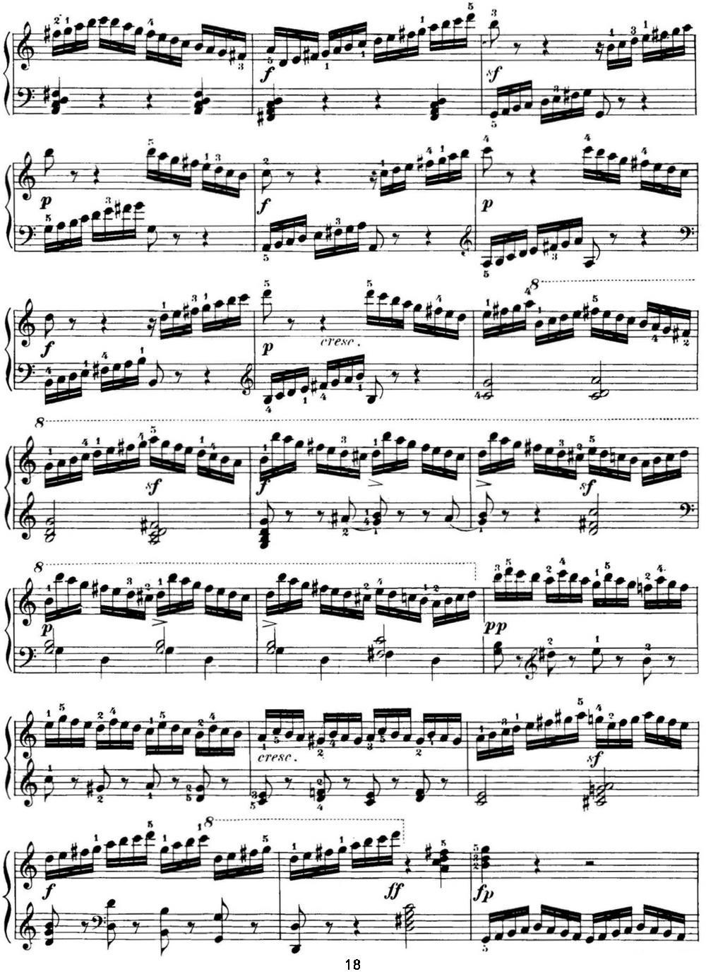 40首车尔尼Op.299钢琴快速练习曲（NO.9）钢琴曲谱（图2）