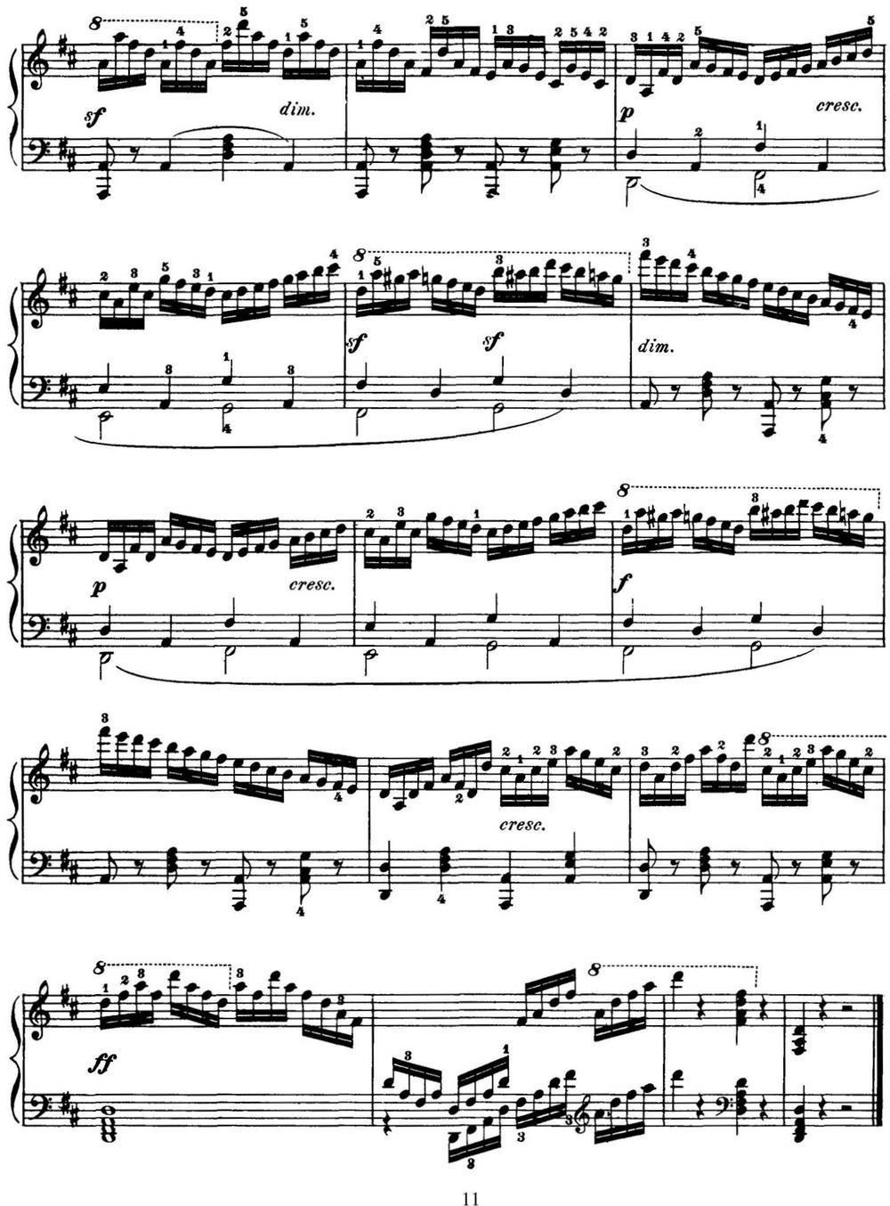 50首车尔尼Op.740钢琴手指灵巧技术练习曲（NO.3）钢琴曲谱（图4）
