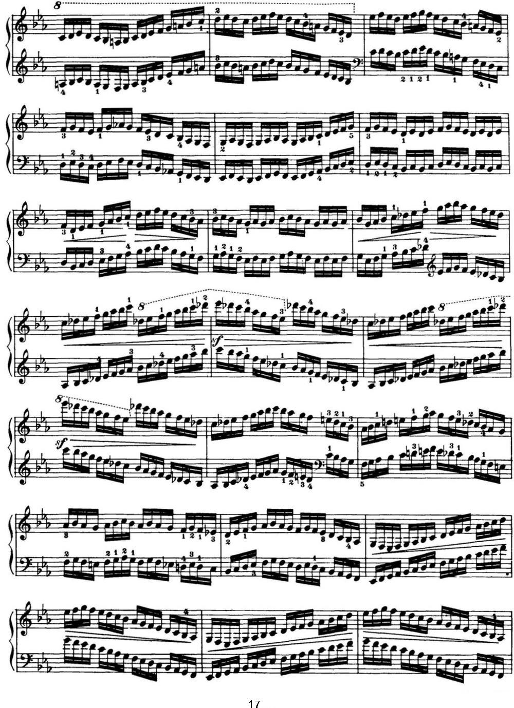 50首车尔尼Op.740钢琴手指灵巧技术练习曲（NO.5）钢琴曲谱（图2）