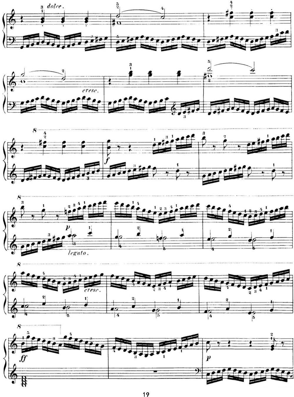 40首车尔尼Op.299钢琴快速练习曲（NO.9）钢琴曲谱（图3）
