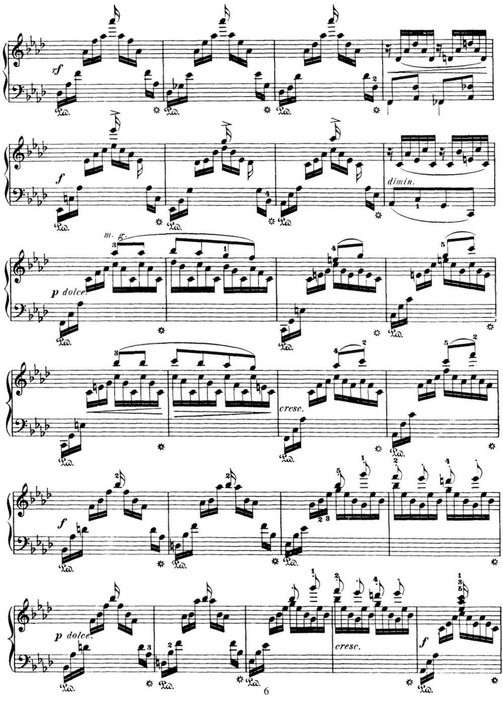 50首车尔尼Op.740钢琴手指灵巧技术练习曲（NO.18）钢琴曲谱（图2）