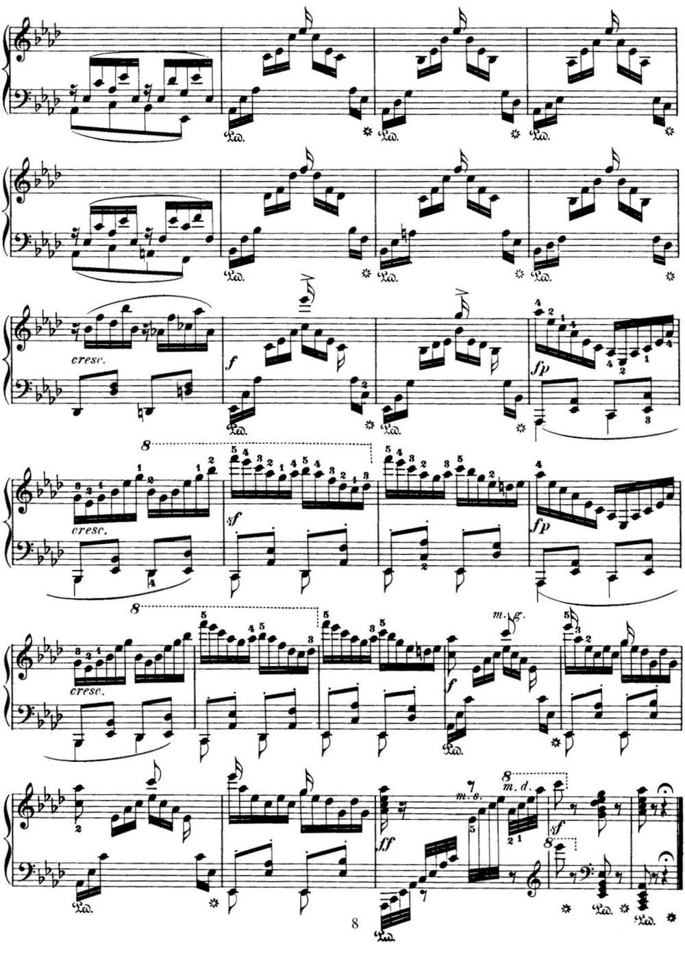 50首车尔尼Op.740钢琴手指灵巧技术练习曲（NO.18）钢琴曲谱（图4）