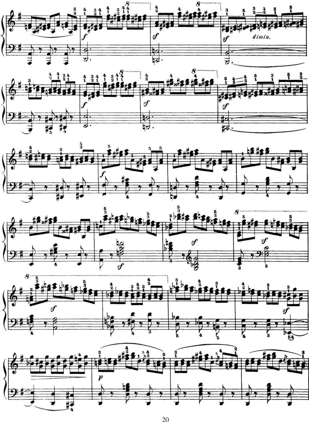 50首车尔尼Op.740钢琴手指灵巧技术练习曲（NO.39）钢琴曲谱（图3）