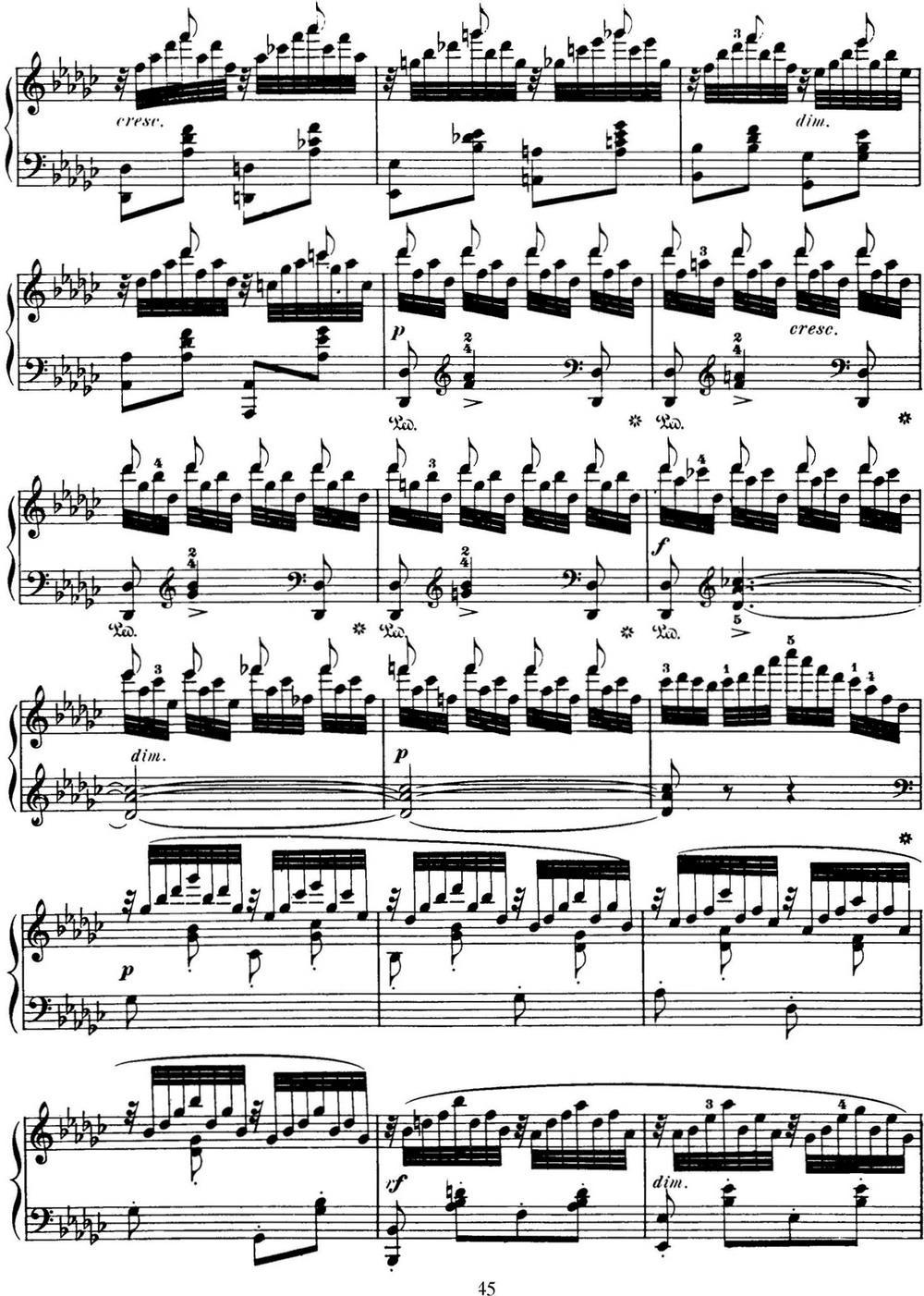 50首车尔尼Op.740钢琴手指灵巧技术练习曲（NO.47）钢琴曲谱（图3）