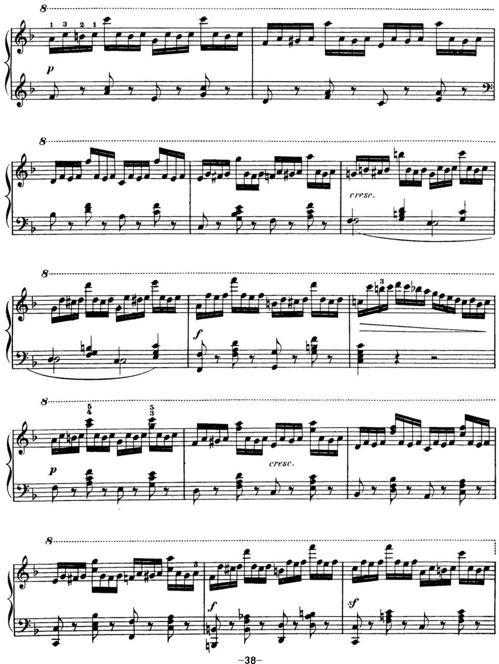 50首车尔尼Op.740钢琴手指灵巧技术练习曲（NO.11）钢琴曲谱（图3）