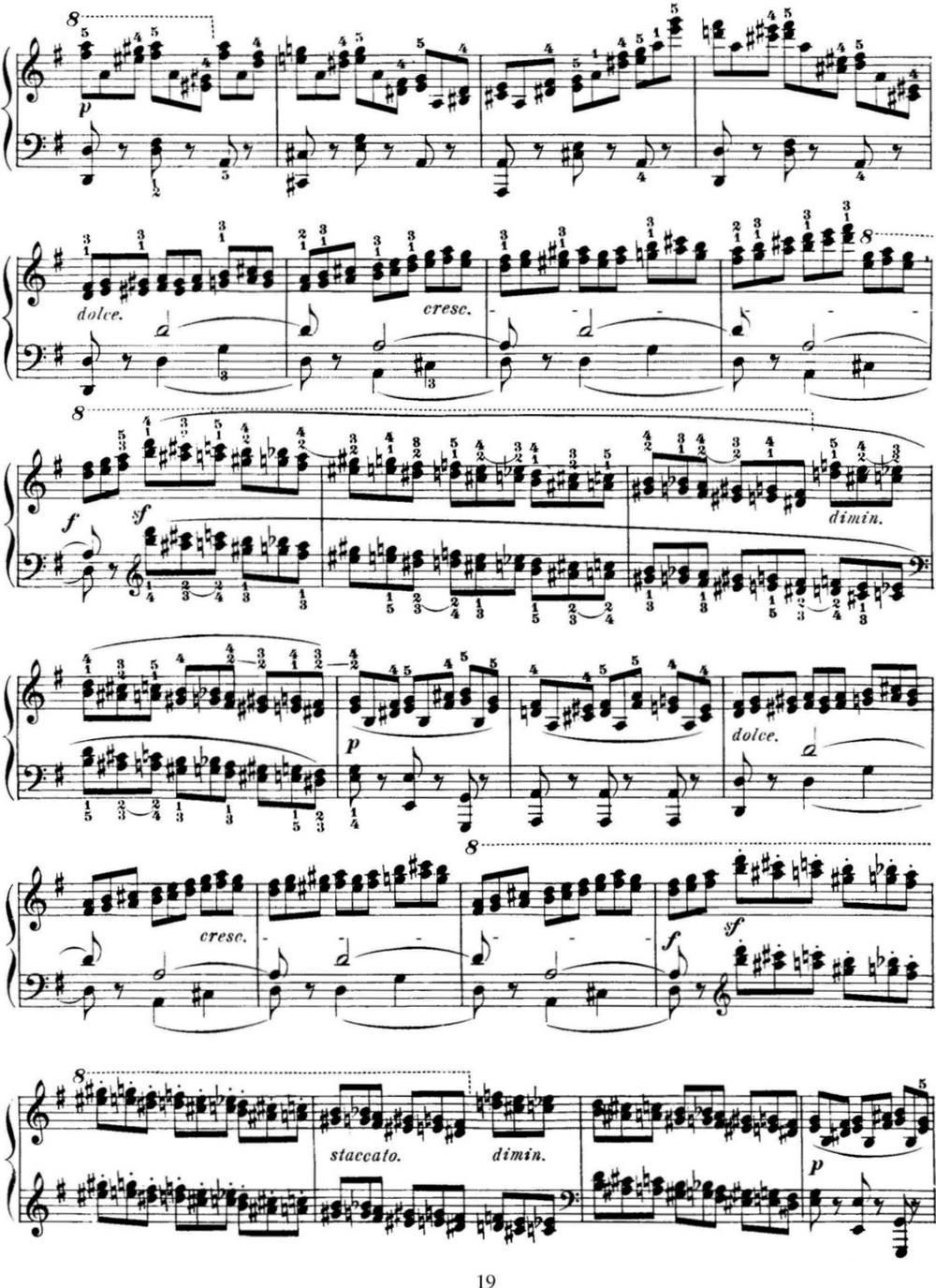50首车尔尼Op.740钢琴手指灵巧技术练习曲（NO.39）钢琴曲谱（图2）