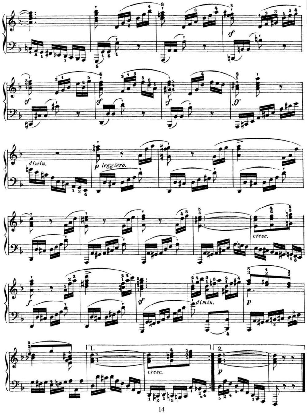 50首车尔尼Op.740钢琴手指灵巧技术练习曲（NO.37）钢琴曲谱（图2）