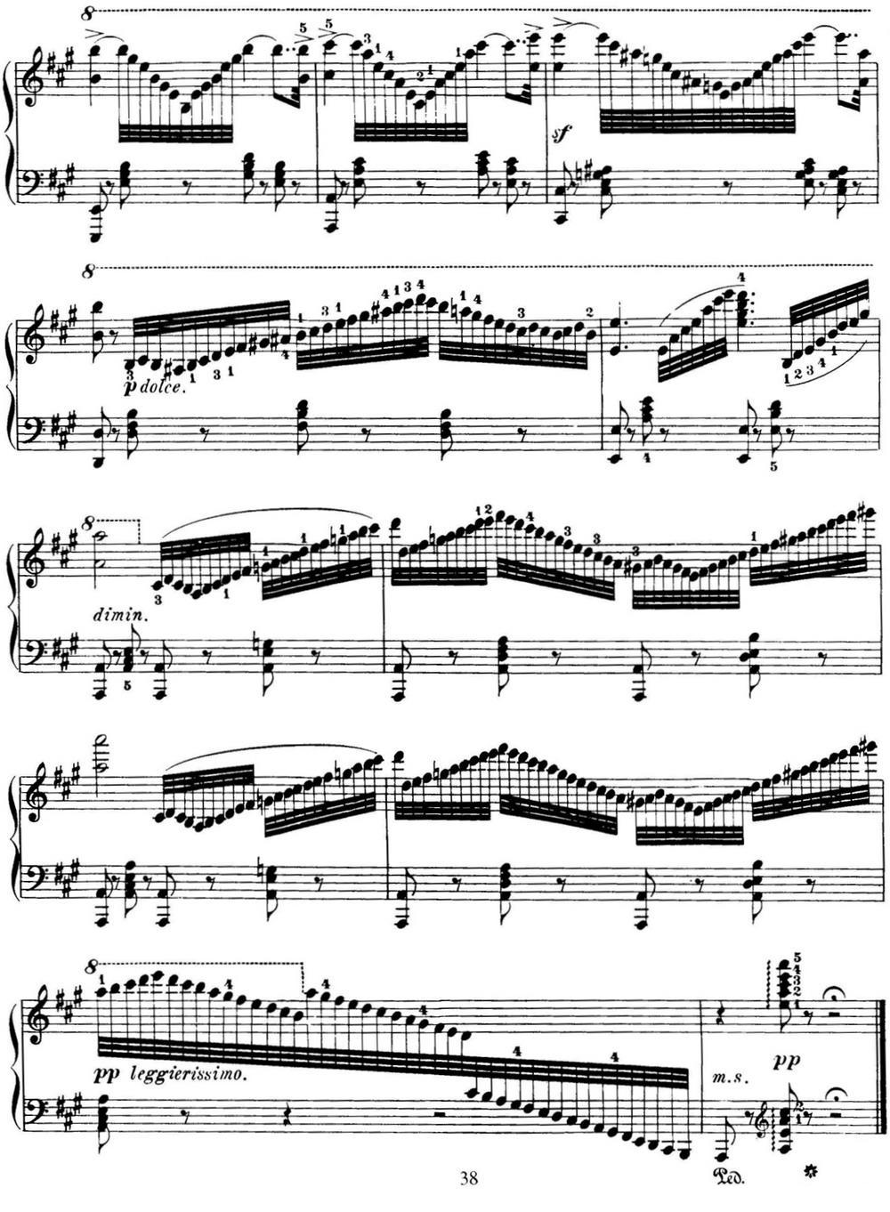 50首车尔尼Op.740钢琴手指灵巧技术练习曲（NO.26）钢琴曲谱（图4）
