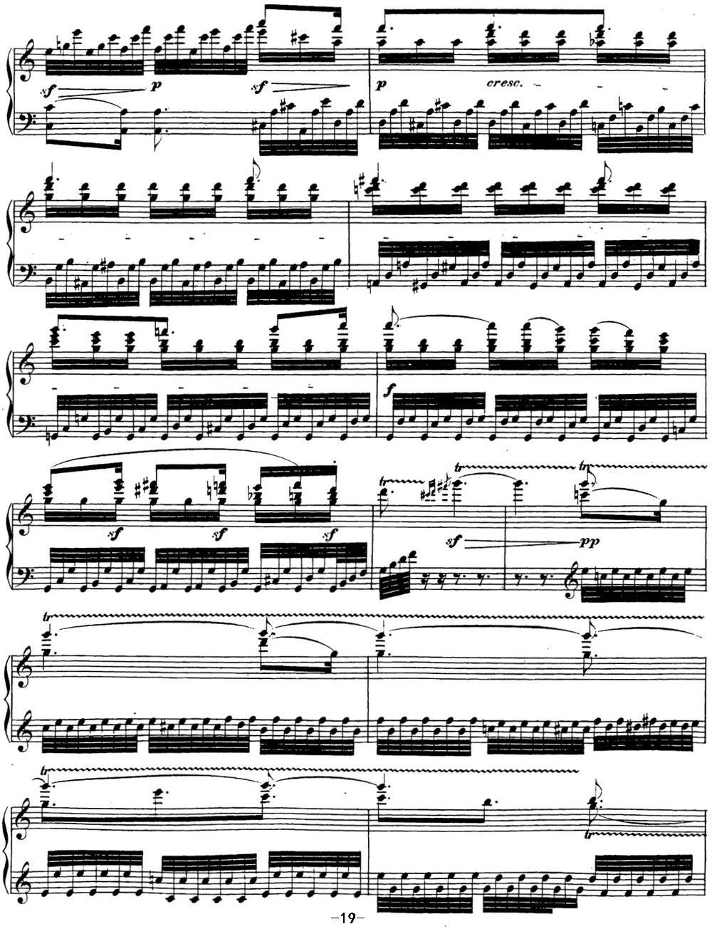 贝多芬钢琴奏鸣曲32 c小调 Op.111 C minor钢琴曲谱（图19）