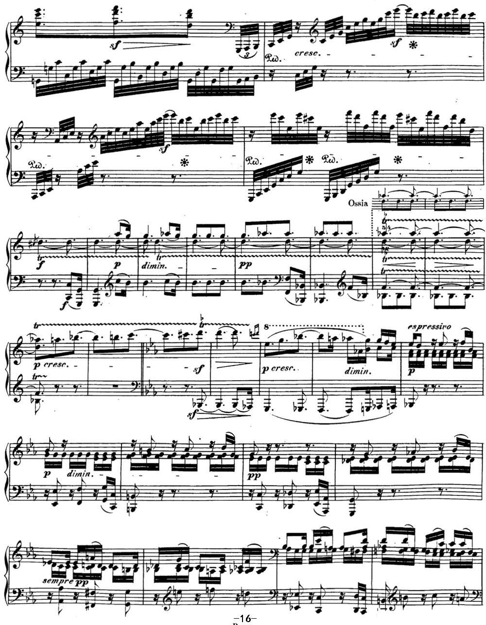 贝多芬钢琴奏鸣曲32 c小调 Op.111 C minor钢琴曲谱（图16）