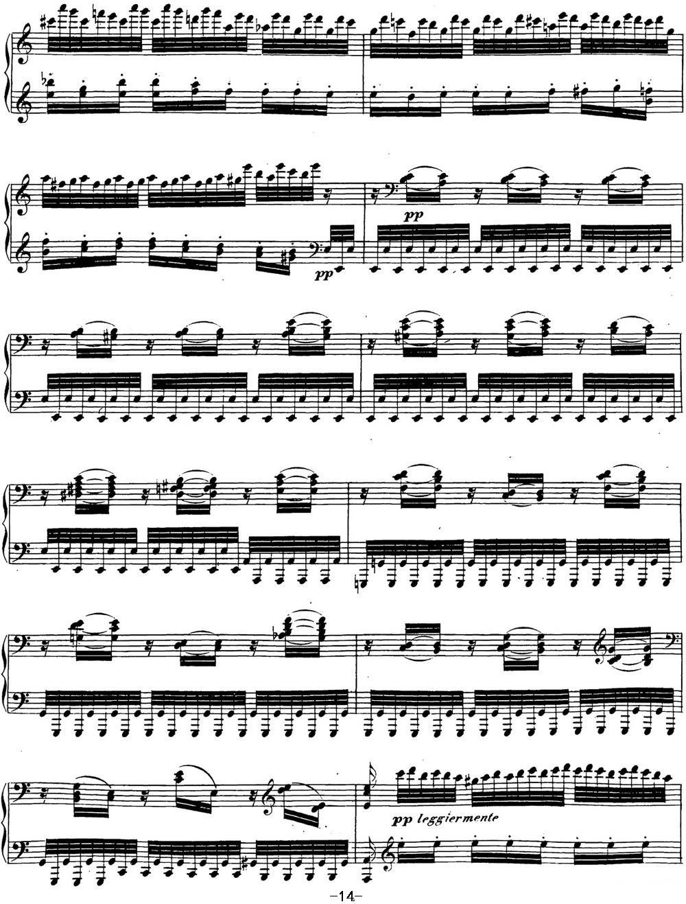 贝多芬钢琴奏鸣曲32 c小调 Op.111 C minor钢琴曲谱（图14）