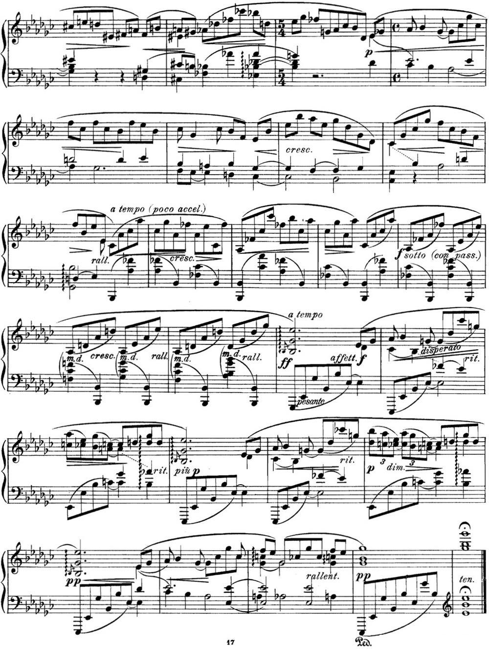 希曼诺夫斯基 9首钢琴前奏曲 Op.1 No.8钢琴曲谱（图2）