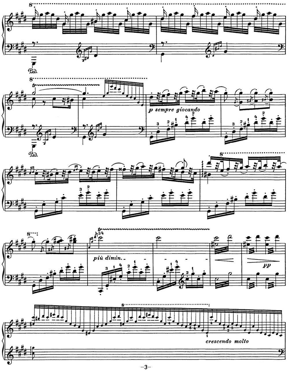 李斯特 匈牙利狂想曲 Hungarian Rhapsodies S.244 No.2钢琴曲谱（图3）