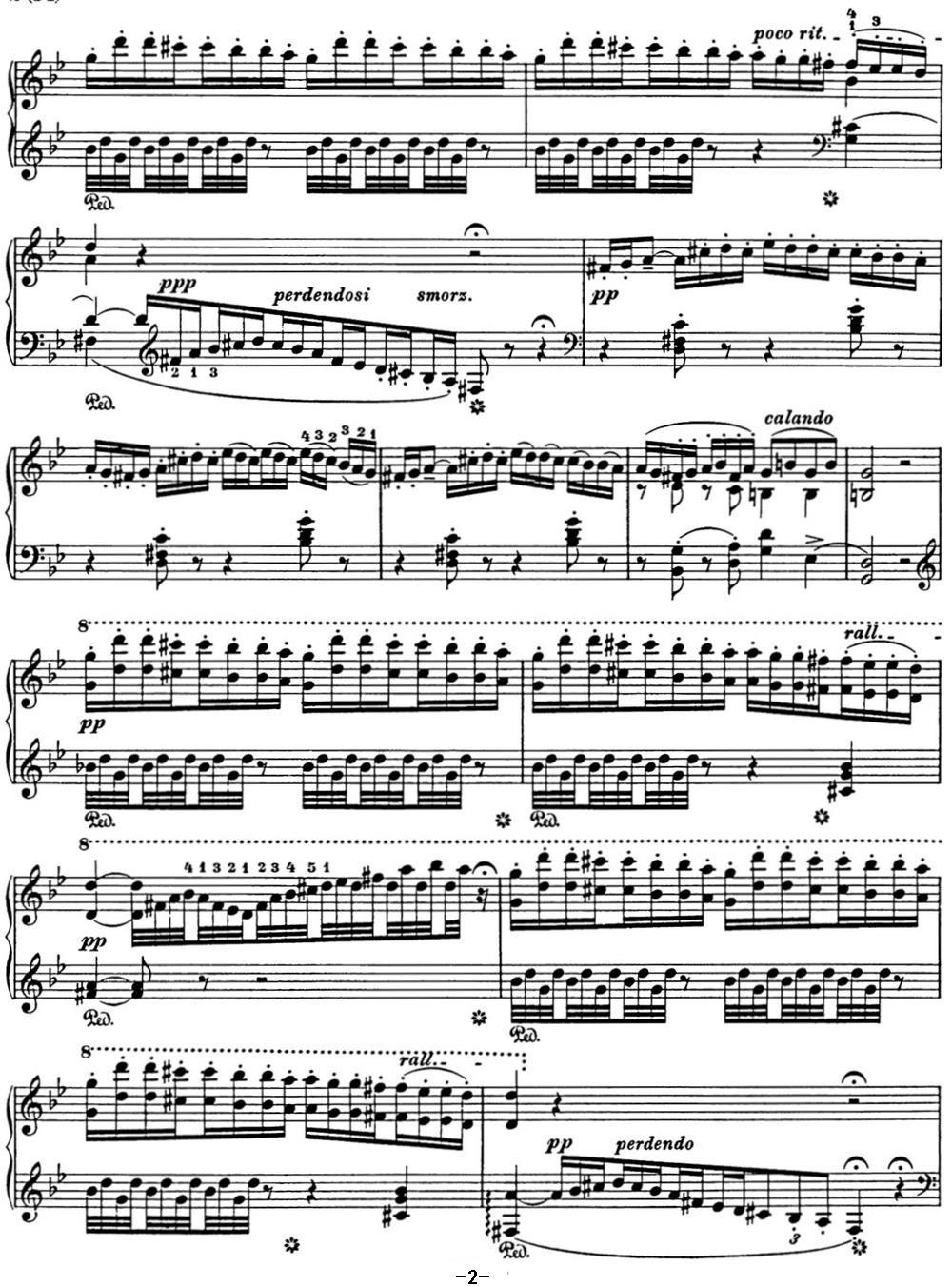 李斯特 匈牙利狂想曲 Hungarian Rhapsodies S.244 No.3钢琴曲谱（图2）