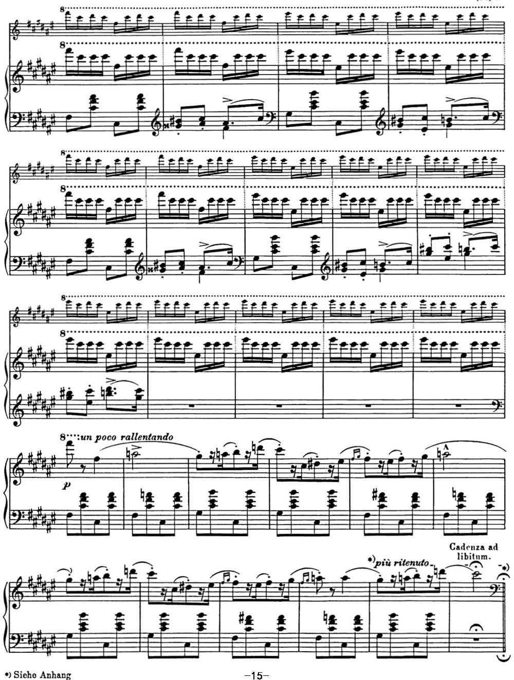 李斯特 匈牙利狂想曲 Hungarian Rhapsodies S.244 No.2钢琴曲谱（图15）