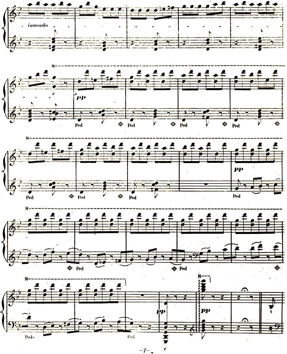 李斯特 旅游岁月 第二集遗补 威尼斯和拿波里 S.162 No.3 塔兰泰拉舞曲钢琴曲谱（图7）