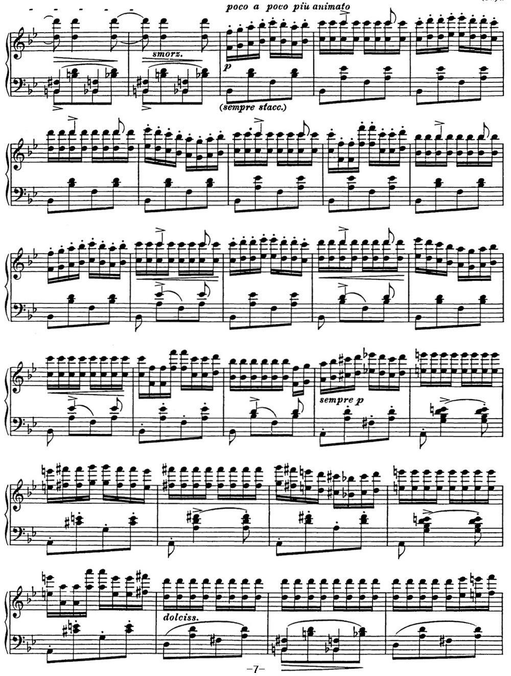 李斯特 匈牙利狂想曲 Hungarian Rhapsodies S.244 No.6钢琴曲谱（图7）