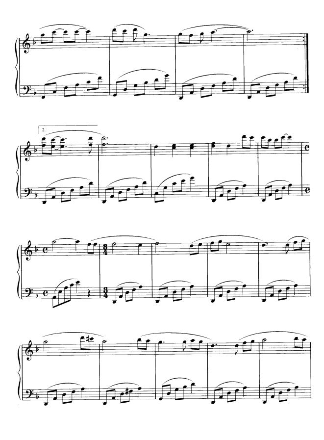 飞鸟与鱼钢琴曲谱（图6）