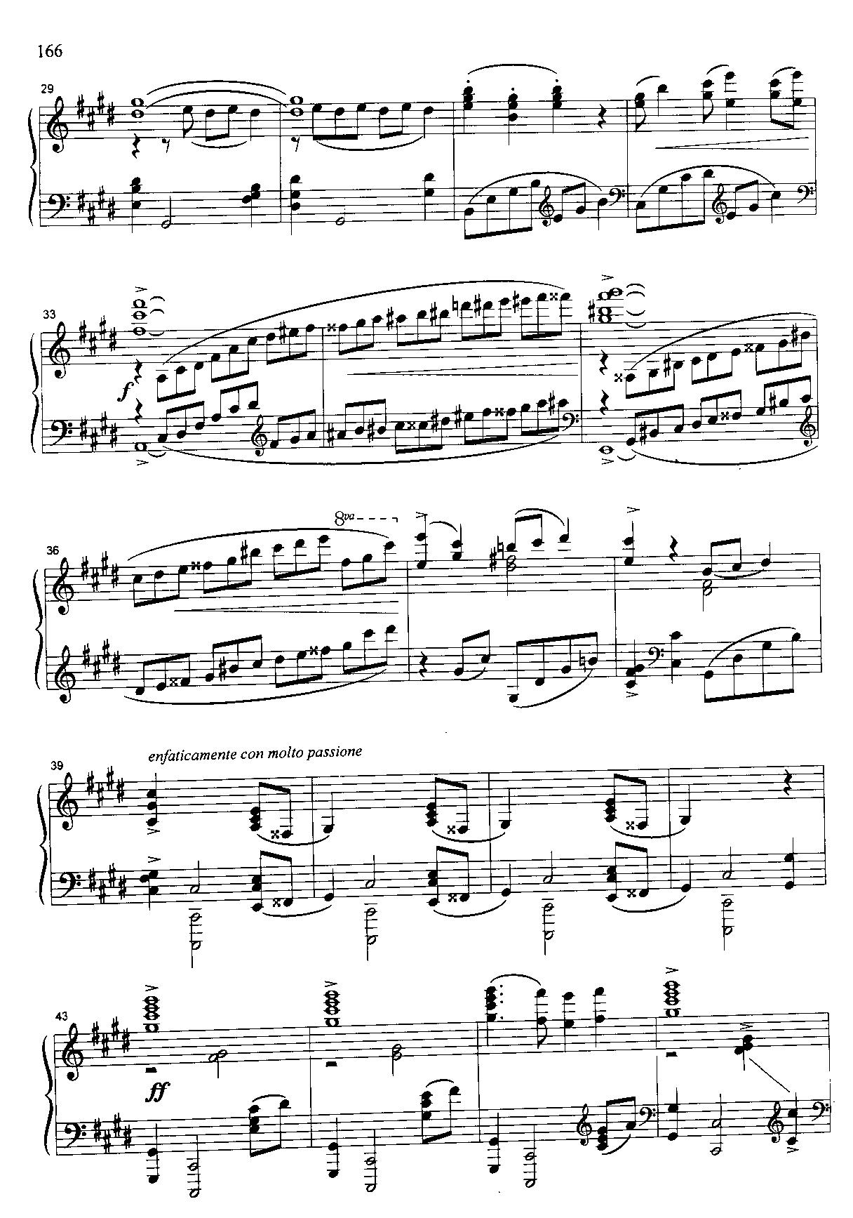 山钢琴曲谱（图3）