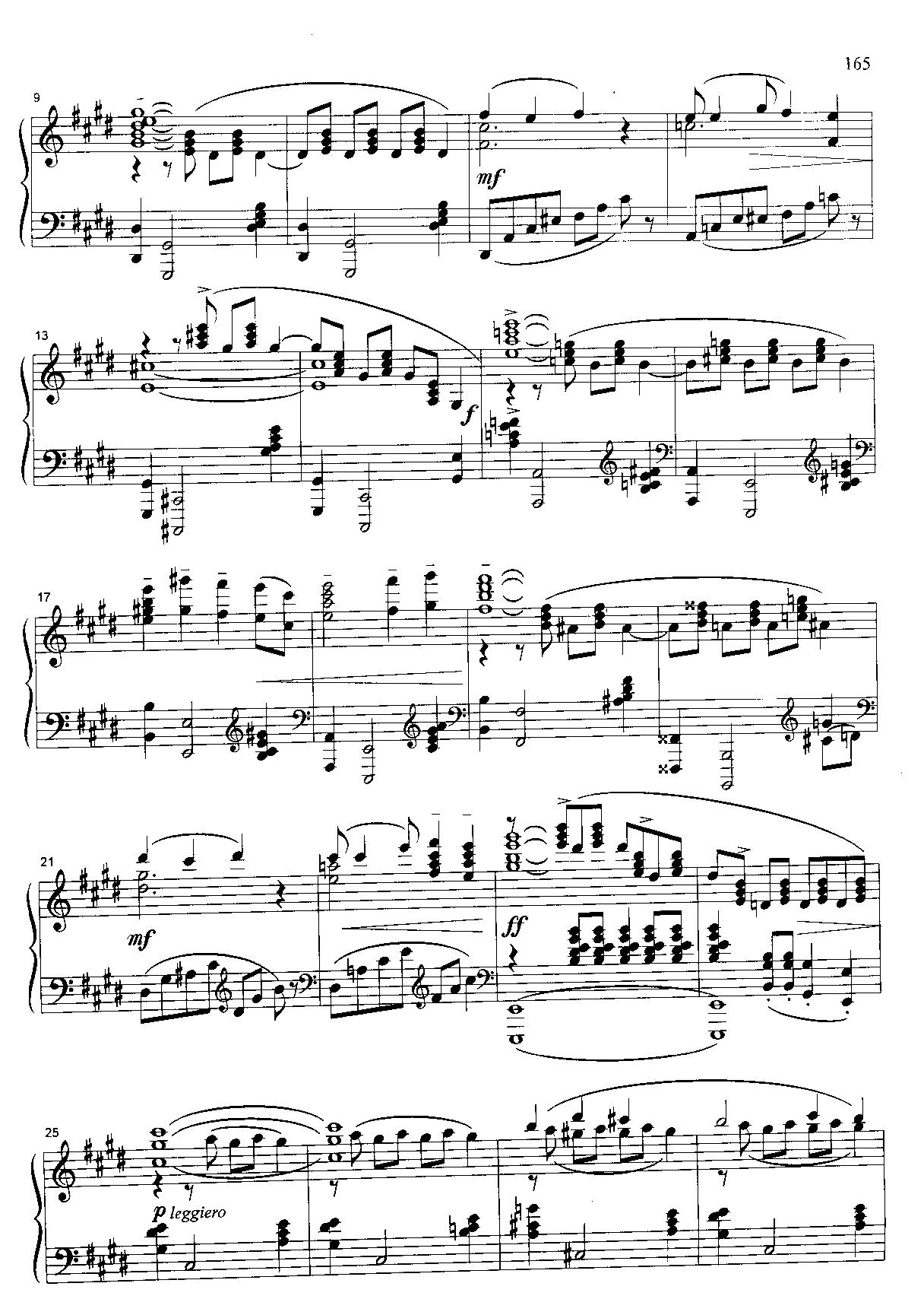 山钢琴曲谱（图2）
