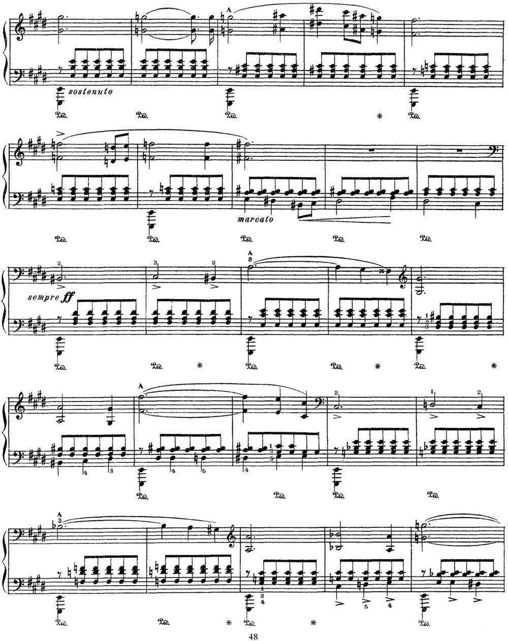 李斯特 旅游岁月 第三集 S.163 No.7 净心钢琴曲谱（图2）