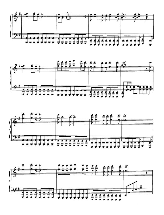 回到拉萨钢琴曲谱（图4）