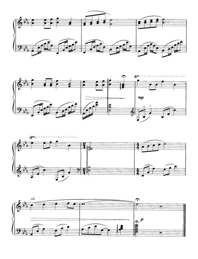 宁夏钢琴曲谱（图5）