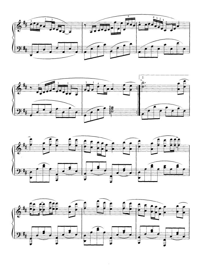 暖风钢琴曲谱（图4）