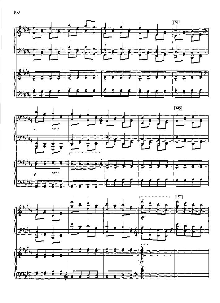 农村新歌钢琴曲谱（图20）