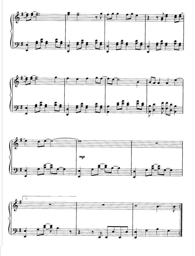 困兽之斗钢琴曲谱（图4）
