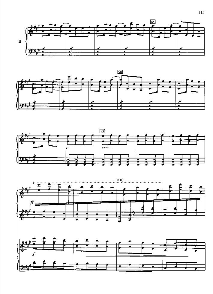 农村新歌钢琴曲谱（图35）