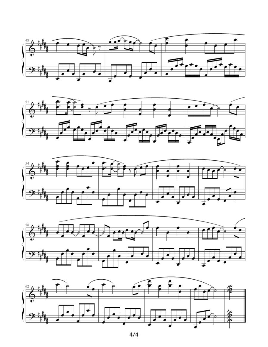 我们怎么了钢琴曲谱（图4）