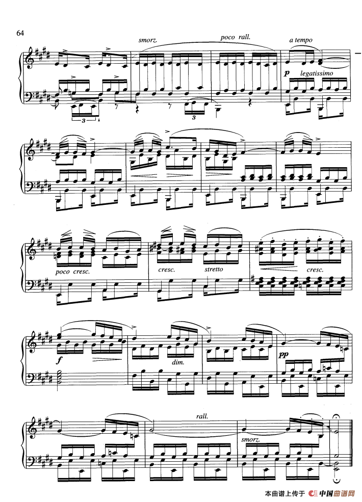 练习曲（Op.72 10-3）钢琴曲谱（图4）