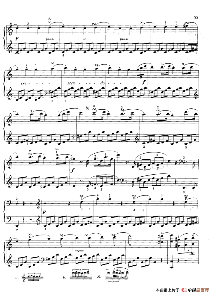 奏鸣曲钢琴曲谱（图2）