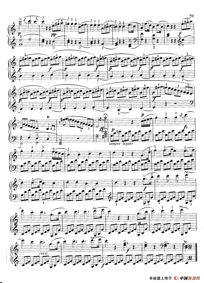 奏鸣曲钢琴曲谱（图6）