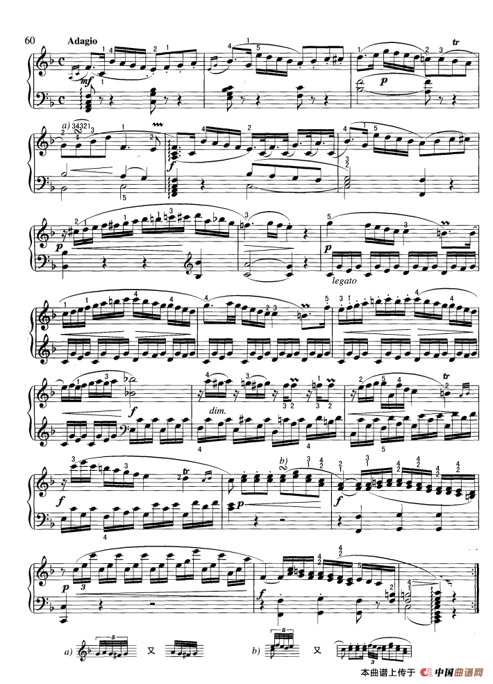 奏鸣曲钢琴曲谱（图7）
