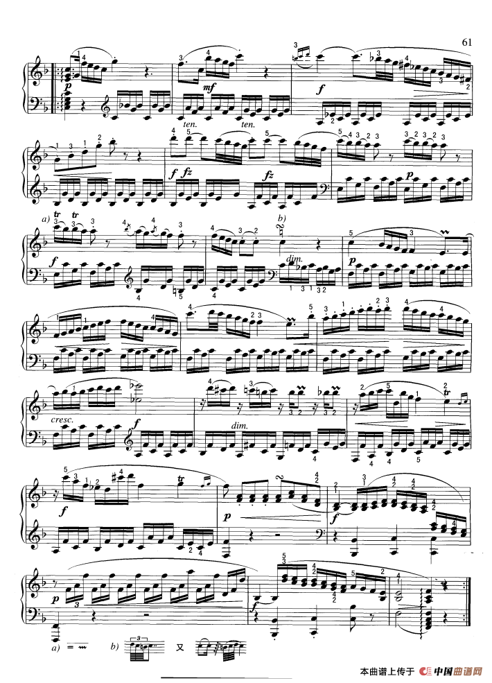 奏鸣曲钢琴曲谱（图8）