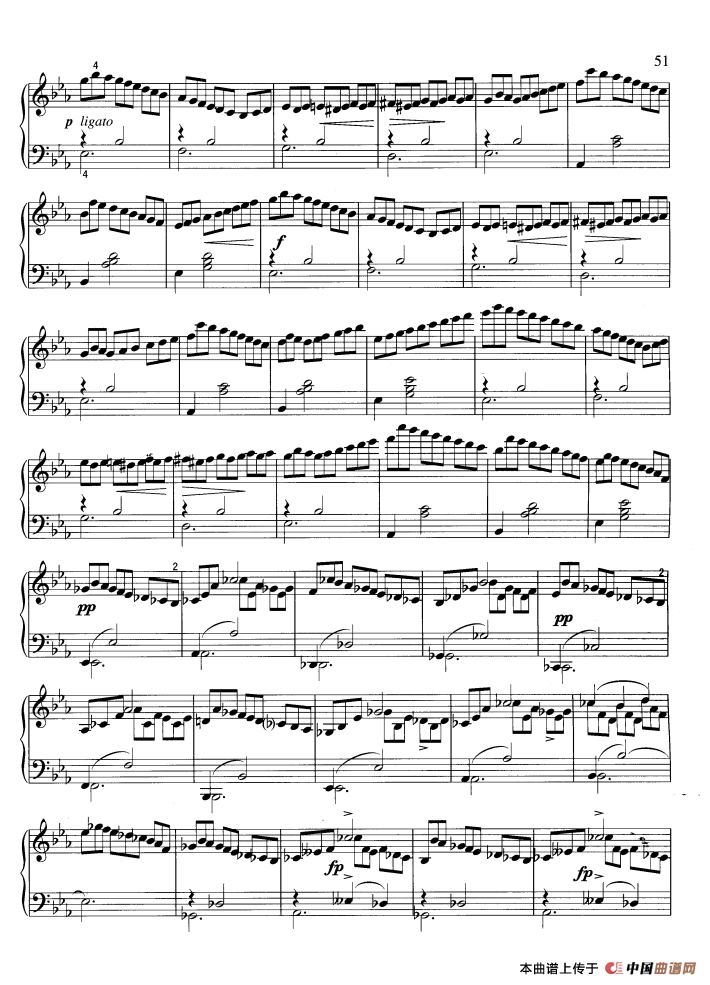 即兴曲（第2首）钢琴曲谱（图6）