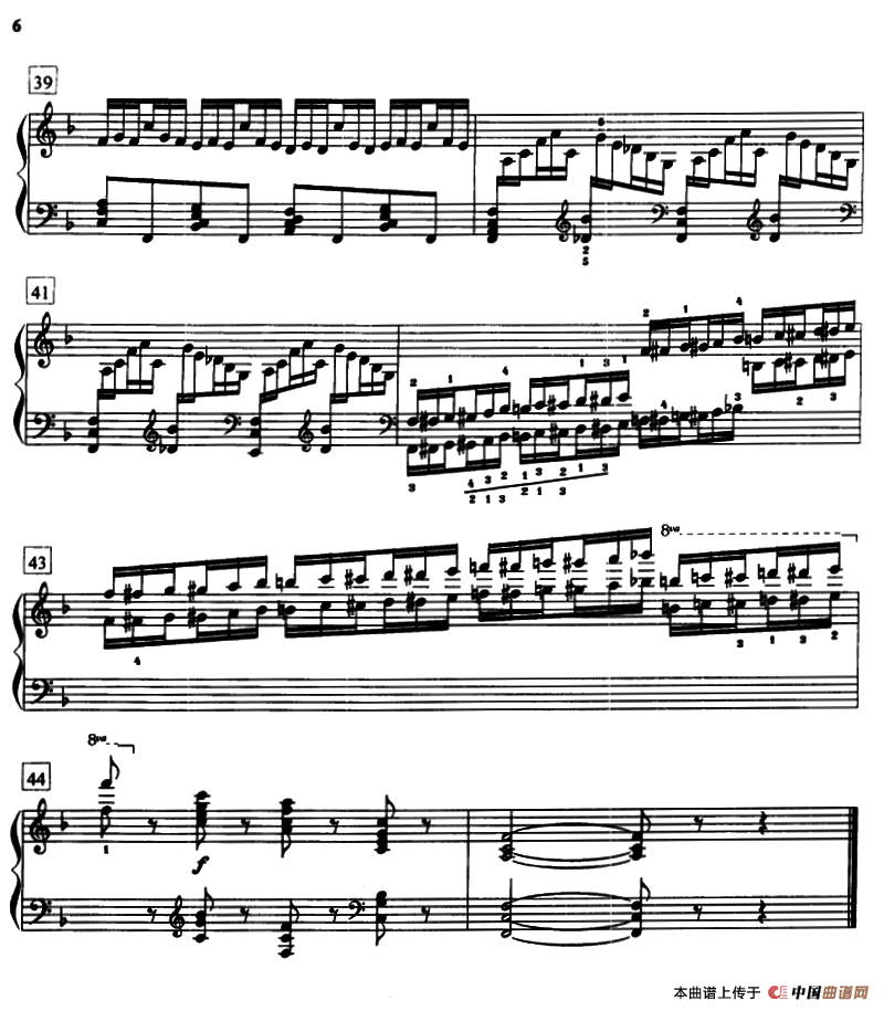 莫什科夫斯基练习曲（Op.72.No.6）钢琴曲谱（图6）
