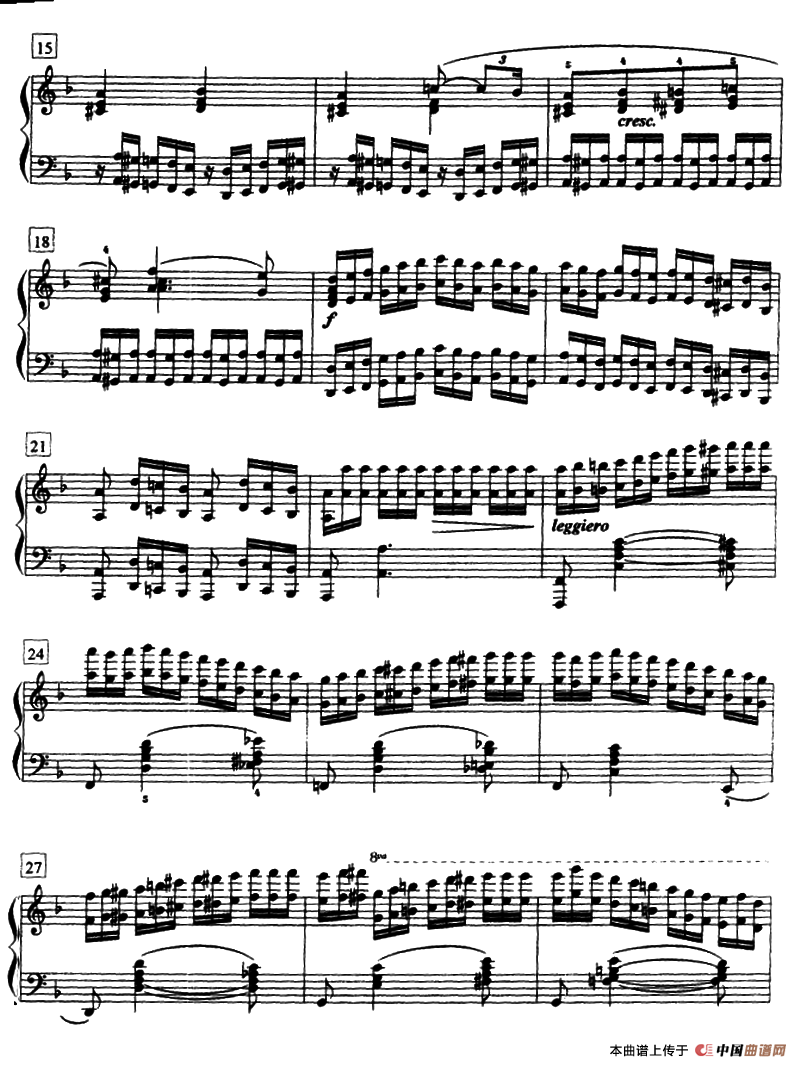 莫什科夫斯基练习曲（Op.72.No.9）钢琴曲谱（图2）