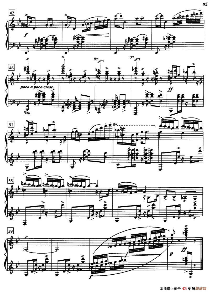 前奏曲（格什温作曲版）钢琴曲谱（图3）