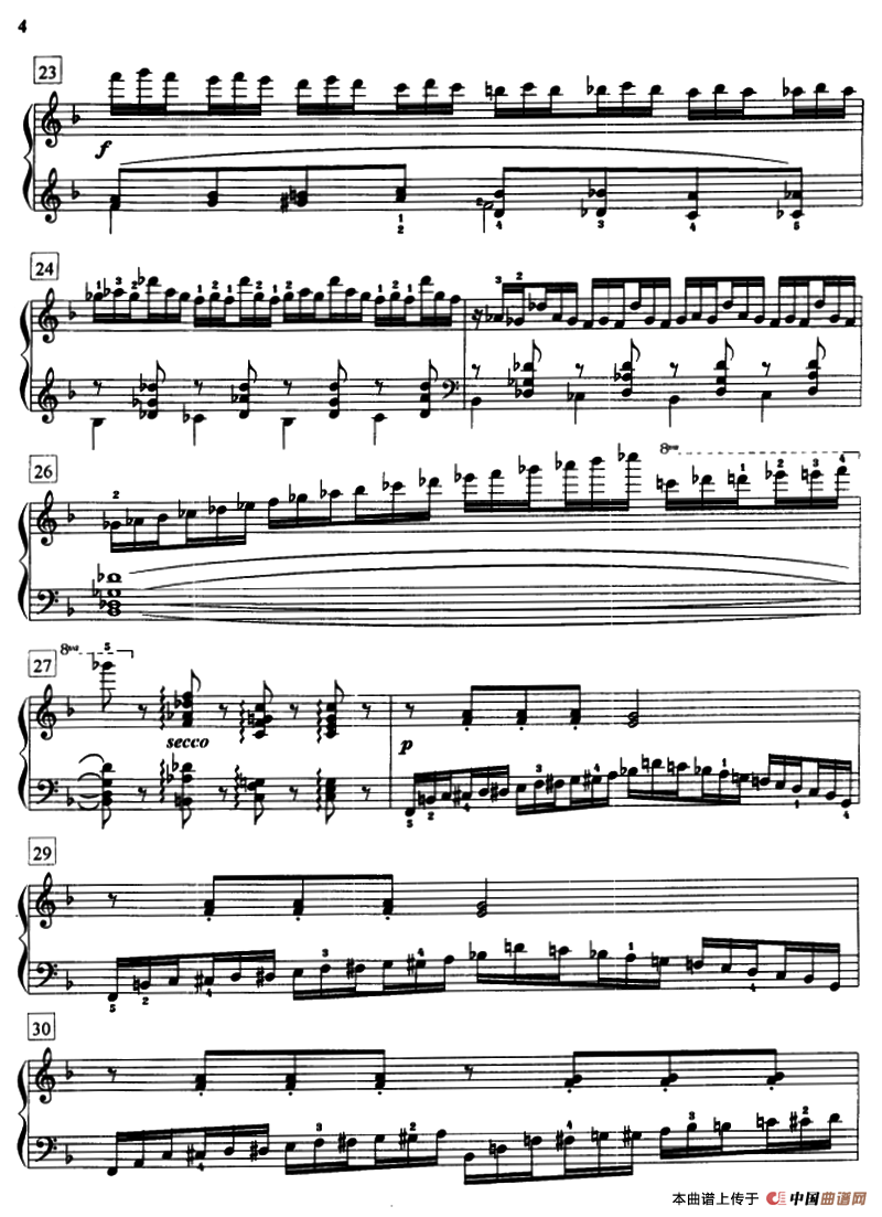 莫什科夫斯基练习曲（Op.72.No.6）钢琴曲谱（图4）