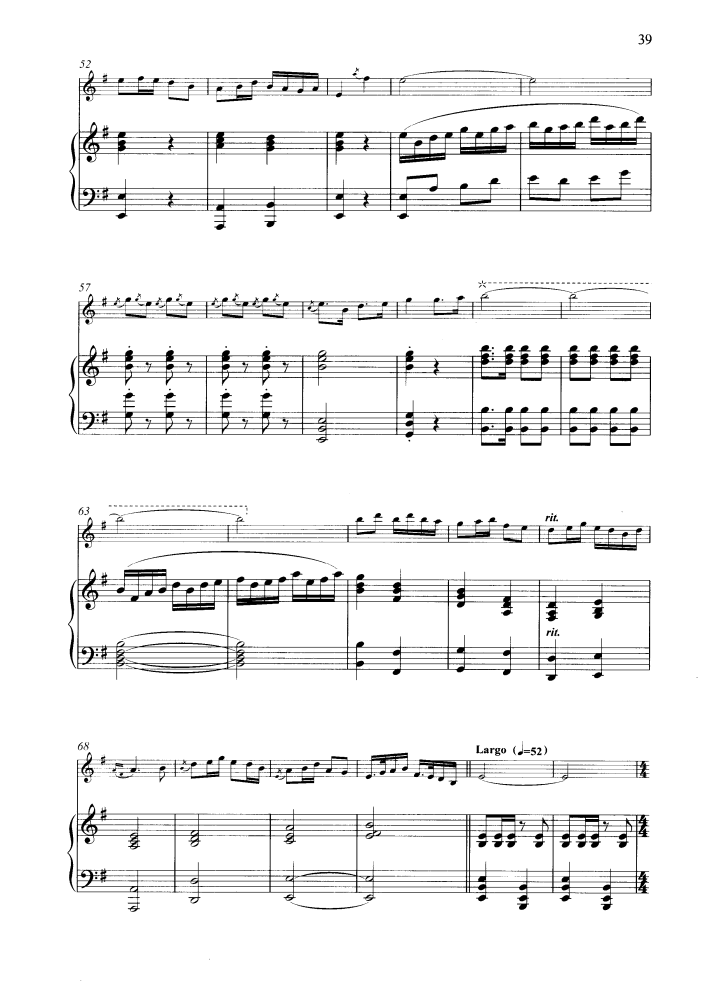 山村迎亲人（钢琴伴奏谱）钢琴曲谱（图3）