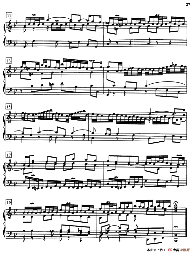 帕蒂塔（第一套）钢琴曲谱（图2）