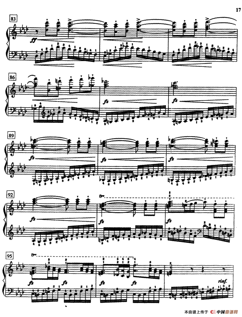 克莱门蒂练习曲（《名手之道》No.21）钢琴曲谱（图6）